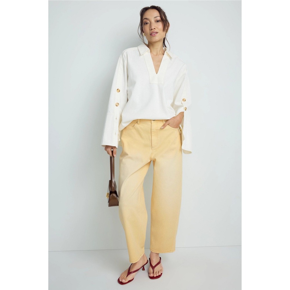 Tanya Taylor yellow pants